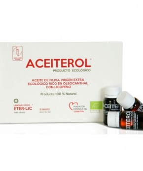 Aceiterol Extra szűz bio olívaolajjal és bio likopinnel  